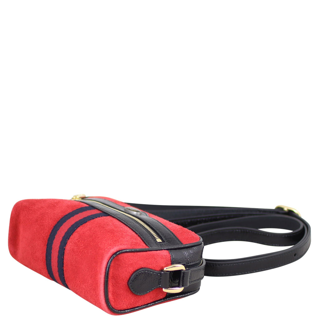 Gucci Ophidia Suede Mini Crossbody