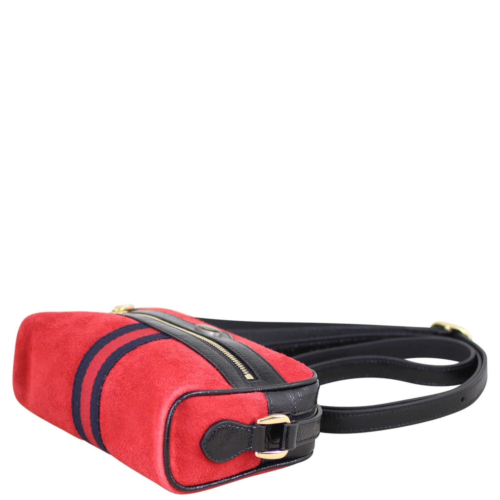 Gucci Ophidia Suede Mini Crossbody