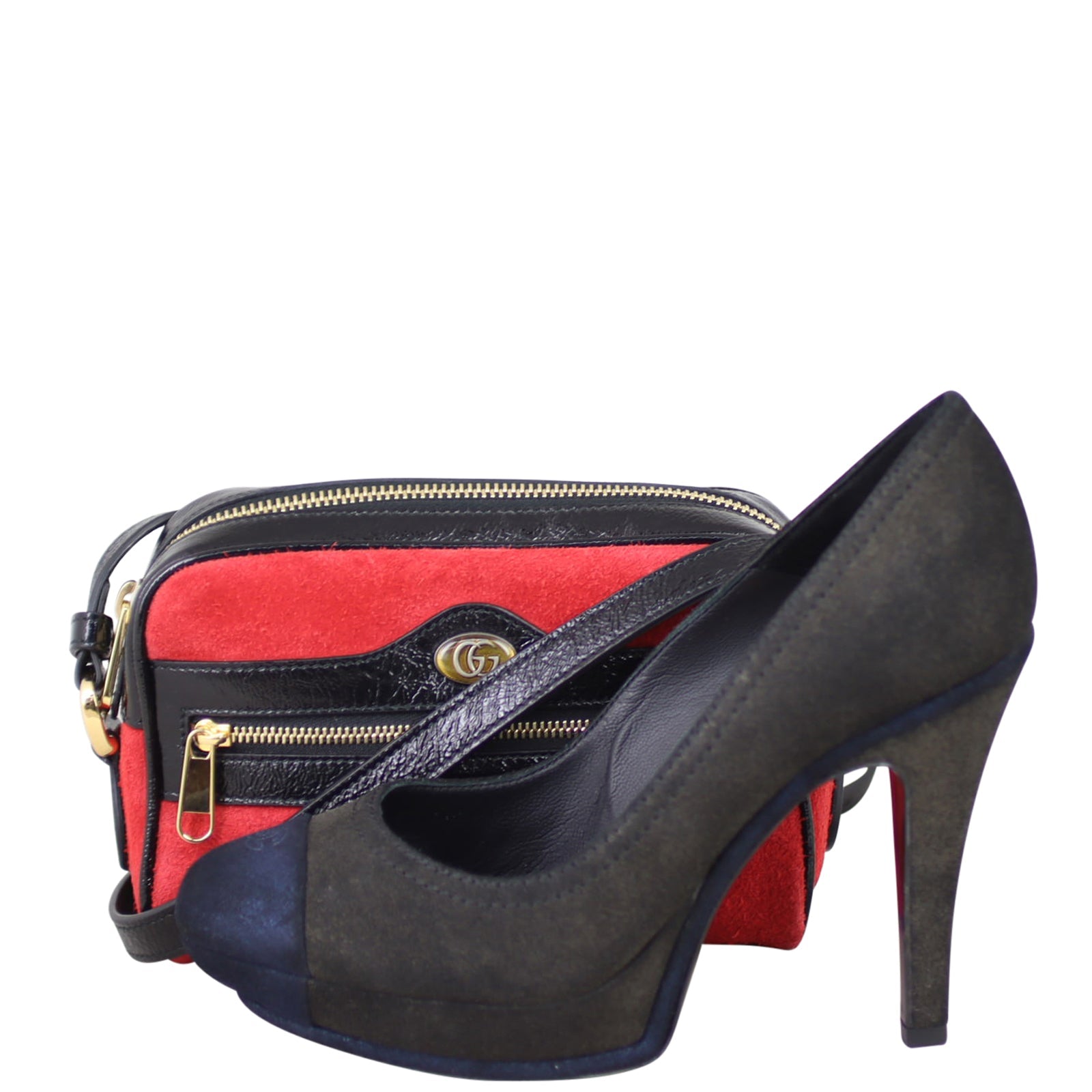 Gucci Ophidia Suede Mini Crossbody