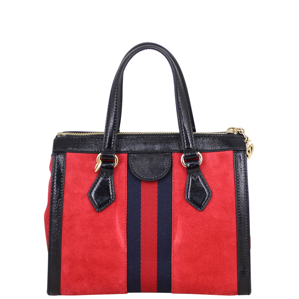 Gucci Ophidia Suede Tote Small
