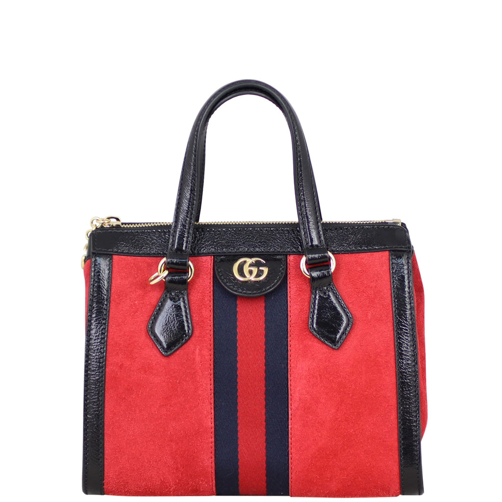 Gucci Ophidia Suede Tote Small