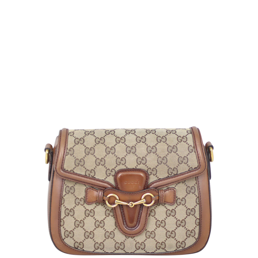 Gucci Original GG Lady Web Shoulder Bag