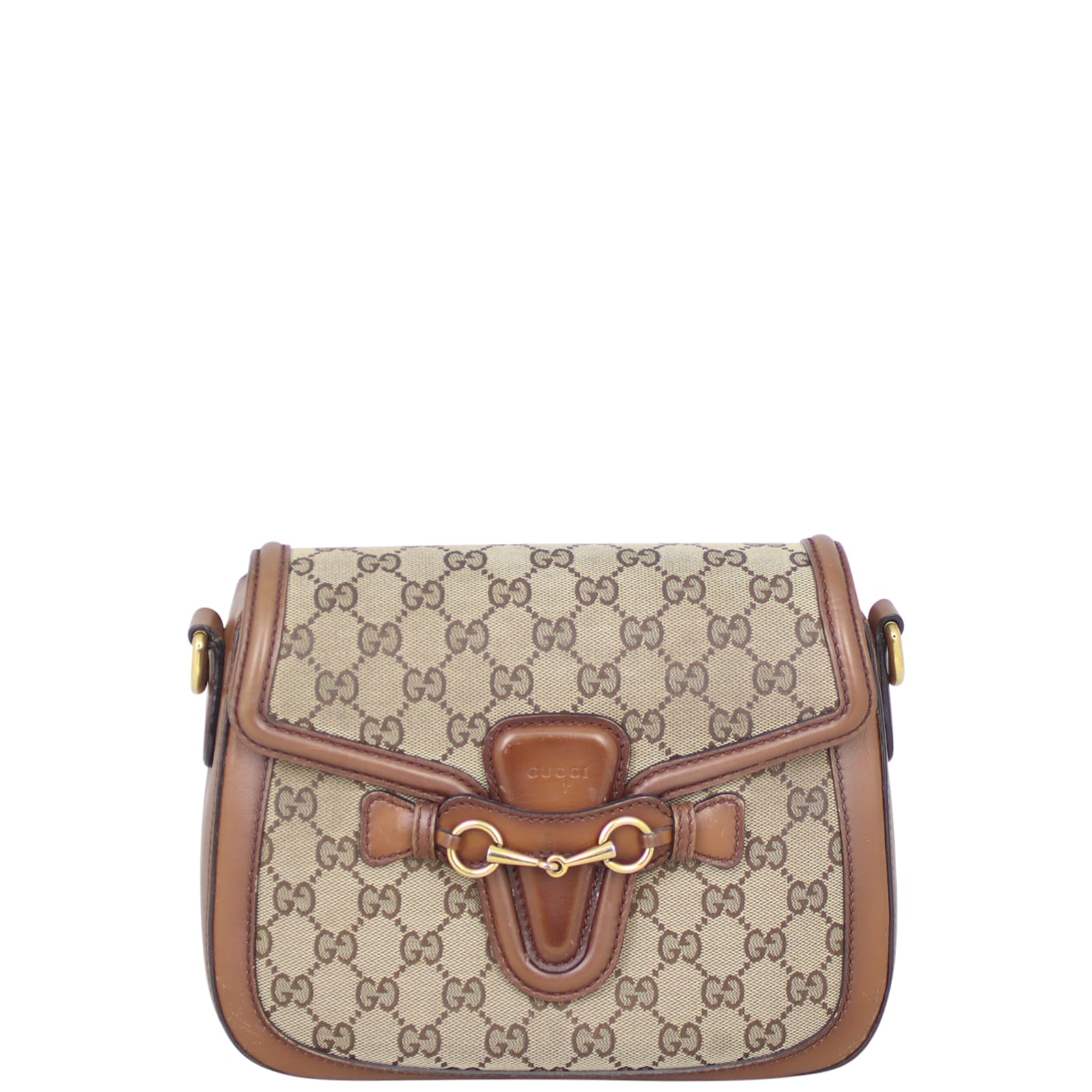 Gucci Original GG Lady Web Shoulder Bag