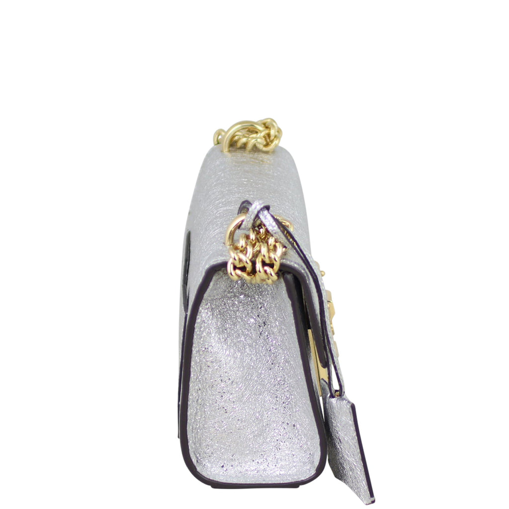 Gucci Padlock Metallic Small Shoulder Bag