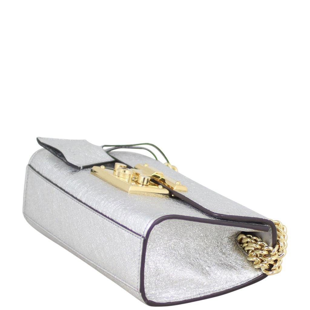 Gucci Padlock Metallic Small Shoulder Bag