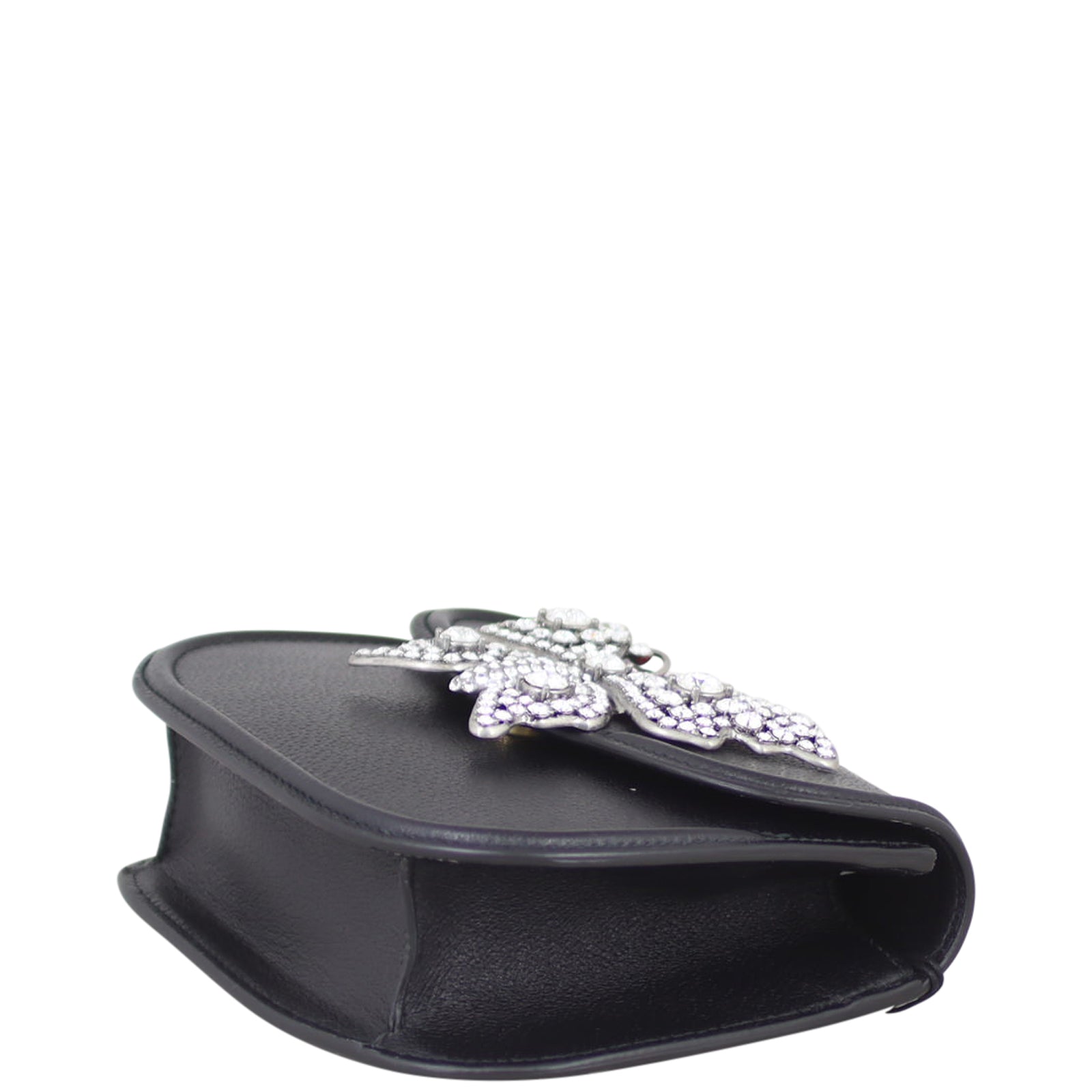 Gucci Small Linea Crystal Butterfly Shoulder Bag