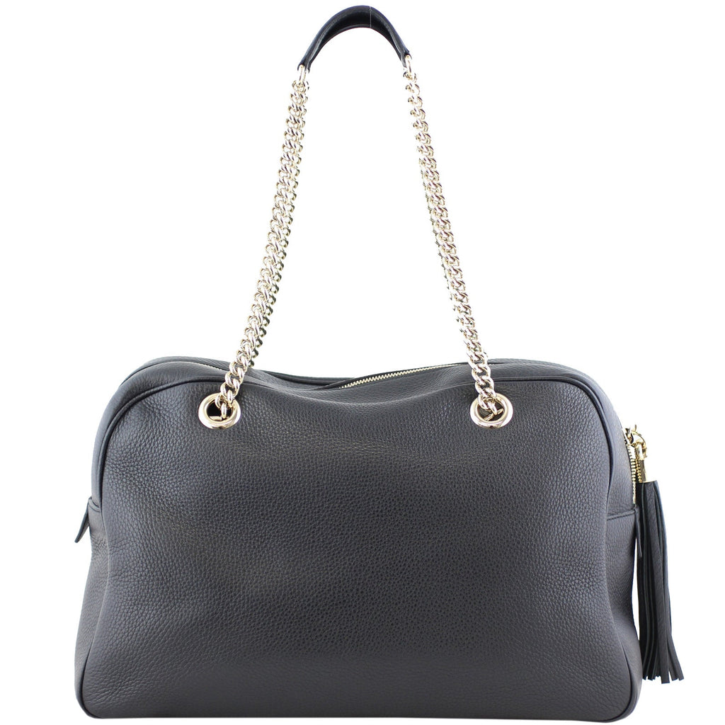 Gucci Soho Chain Zipped Large Shoulder Bag