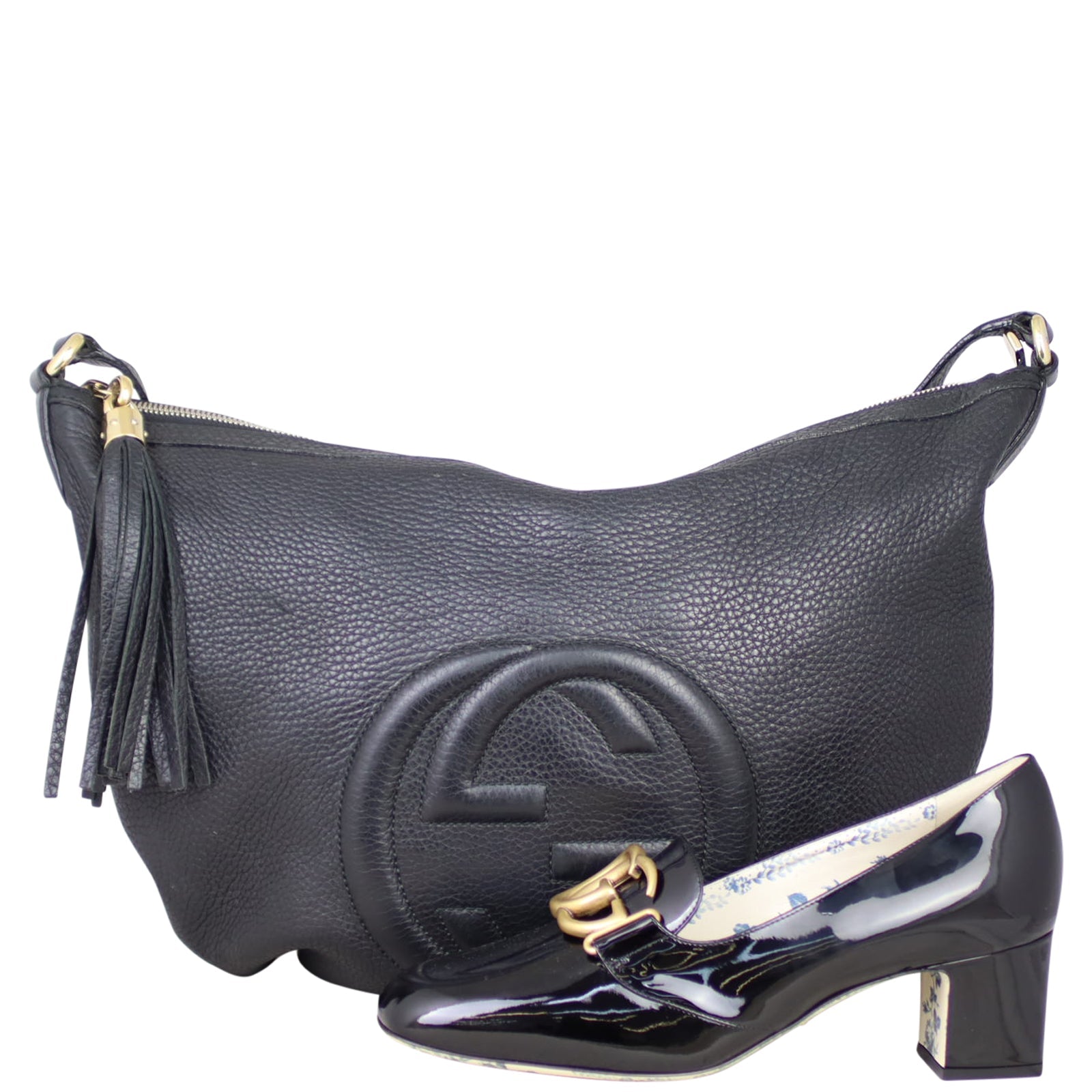 Gucci Soho Half-Moon Messenger Bag