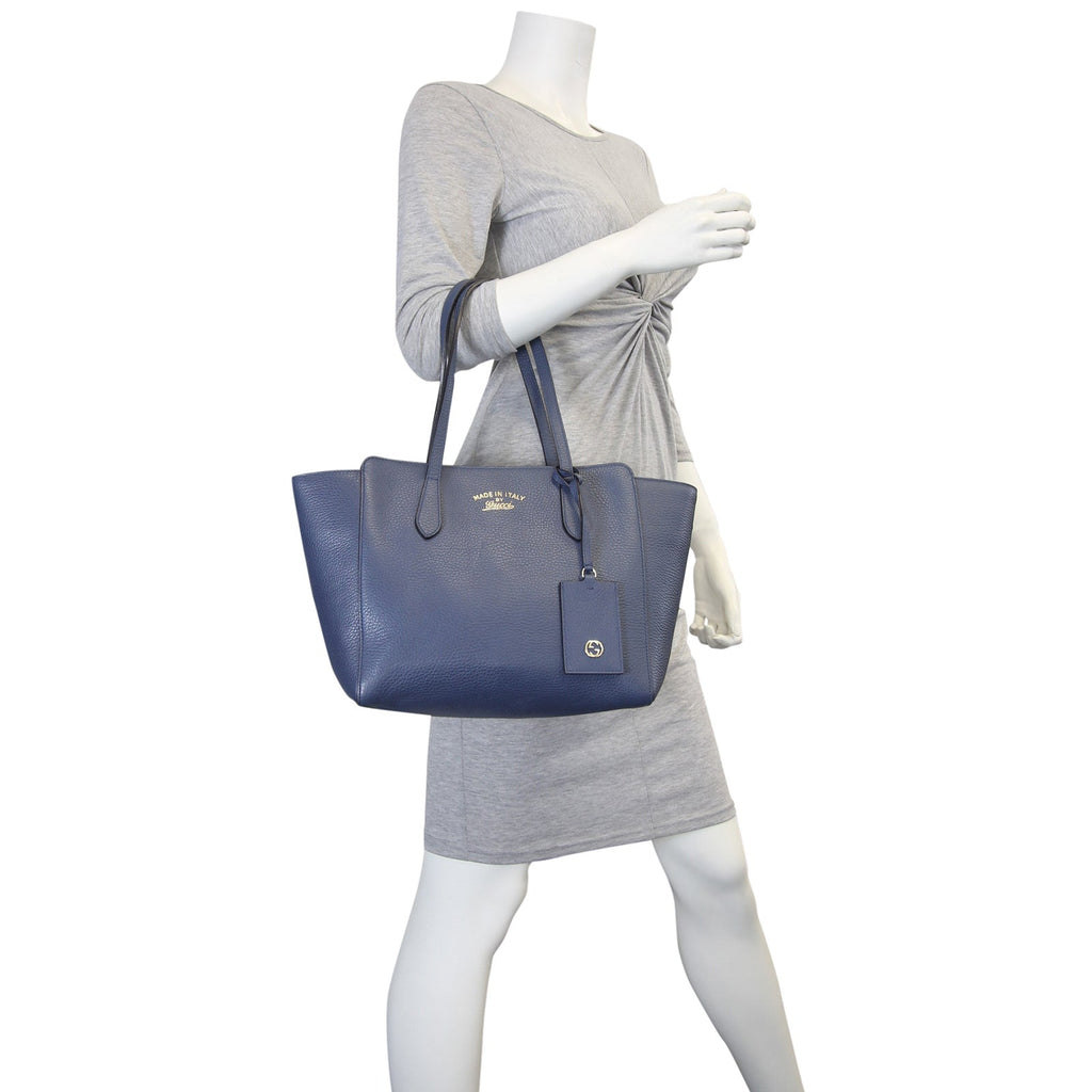 Gucci Swing Small Leather Tote