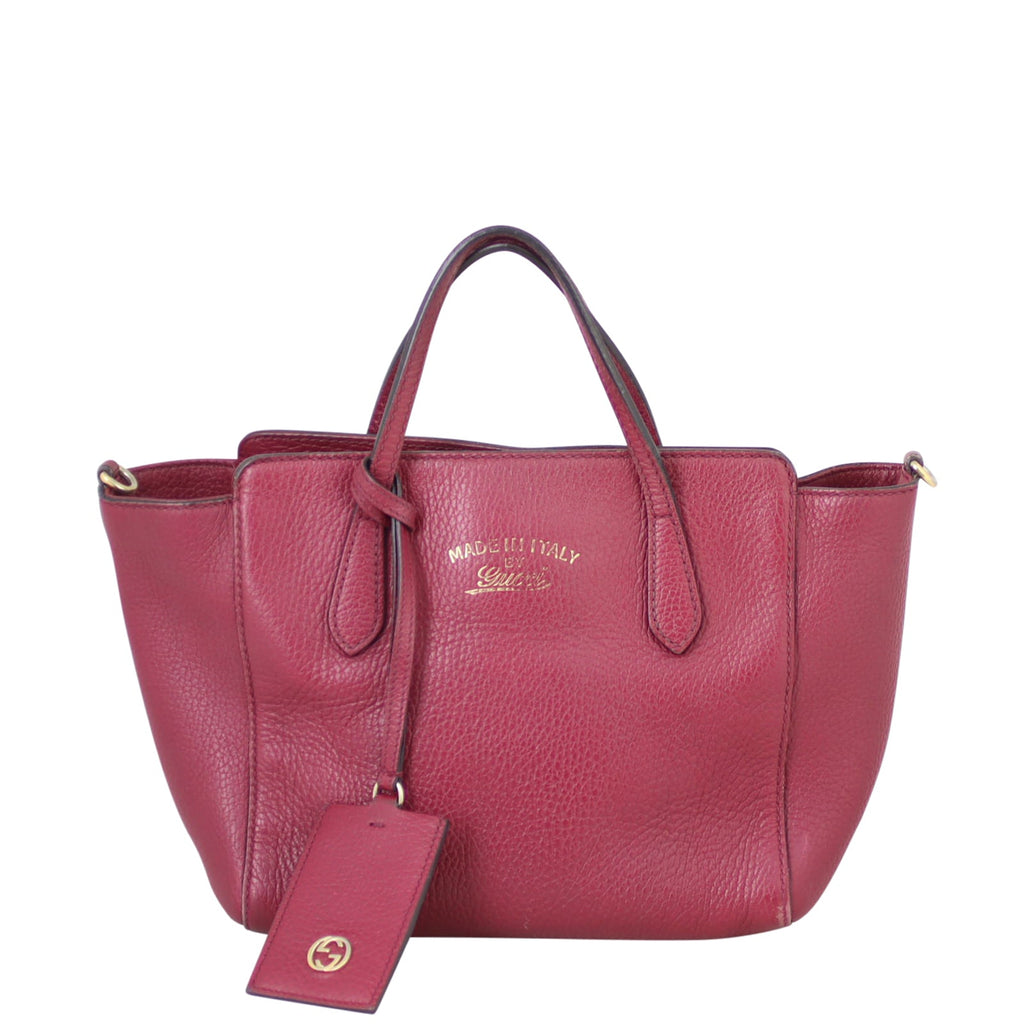 Gucci Swing Mini Leather Tote