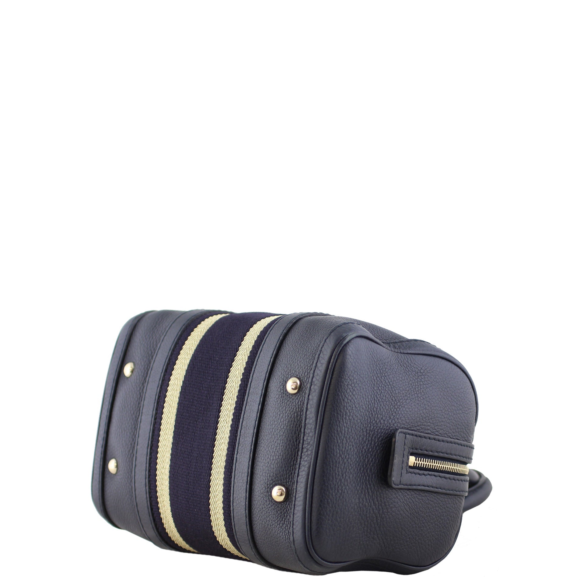 Gucci Vintage Web Boston Bag Small