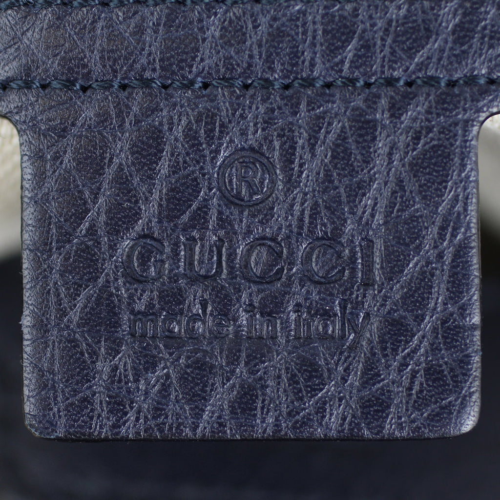 Gucci Vintage Web Boston Bag Small