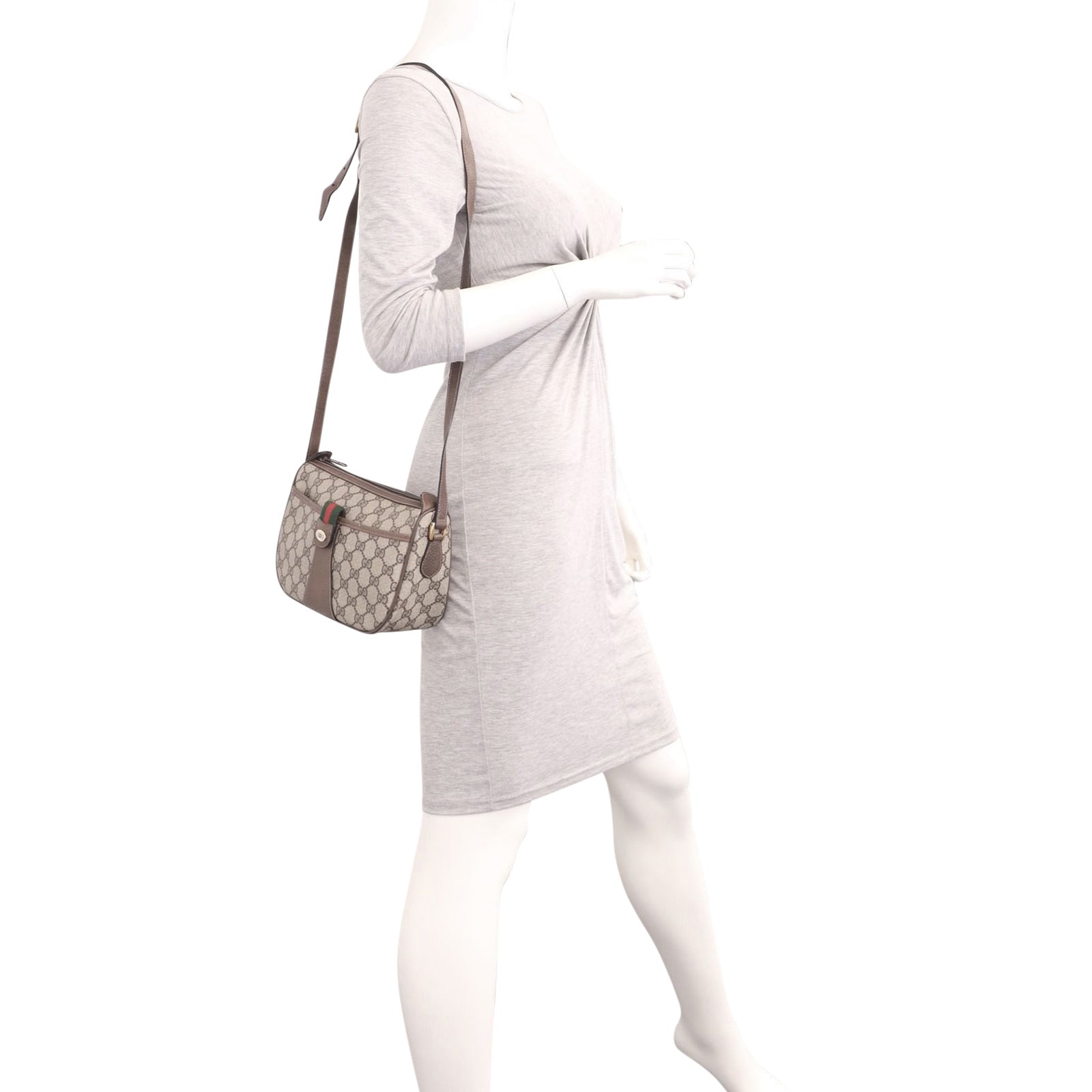 Gucci GG Web Sherry Line Crossbody