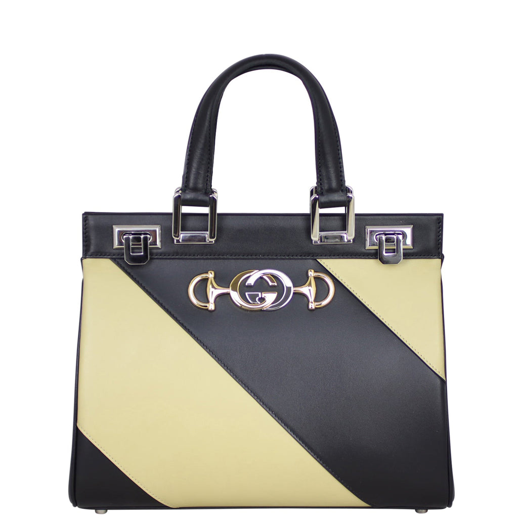 Gucci Zumi Diagonal Stripe Small Tote