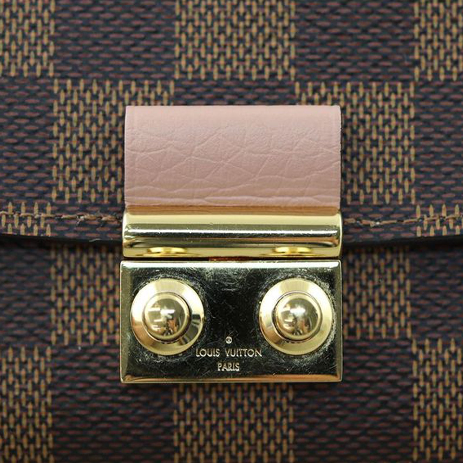 Louis Vuitton Croisette Wallet on Chain Damier Ebene