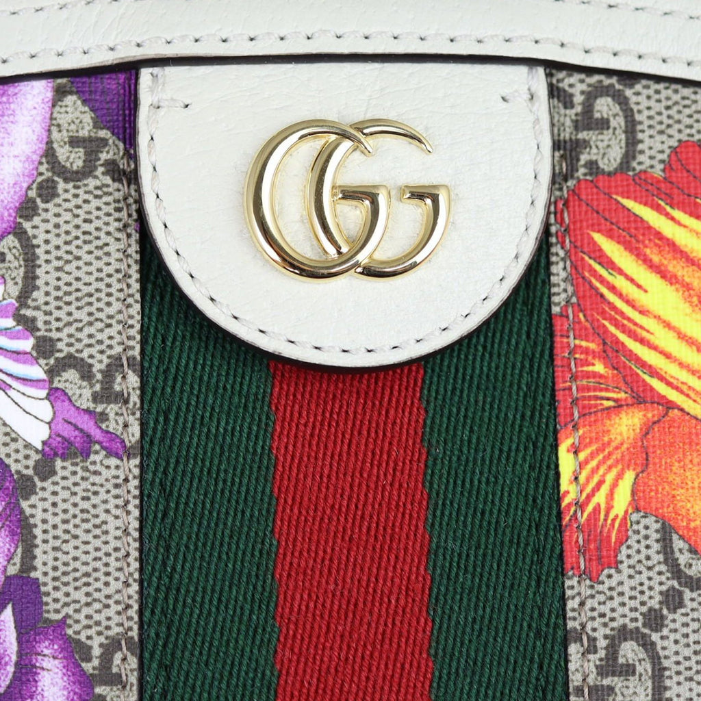 Gucci Flora GG Supreme Ophidia Small Shoulder Bag
