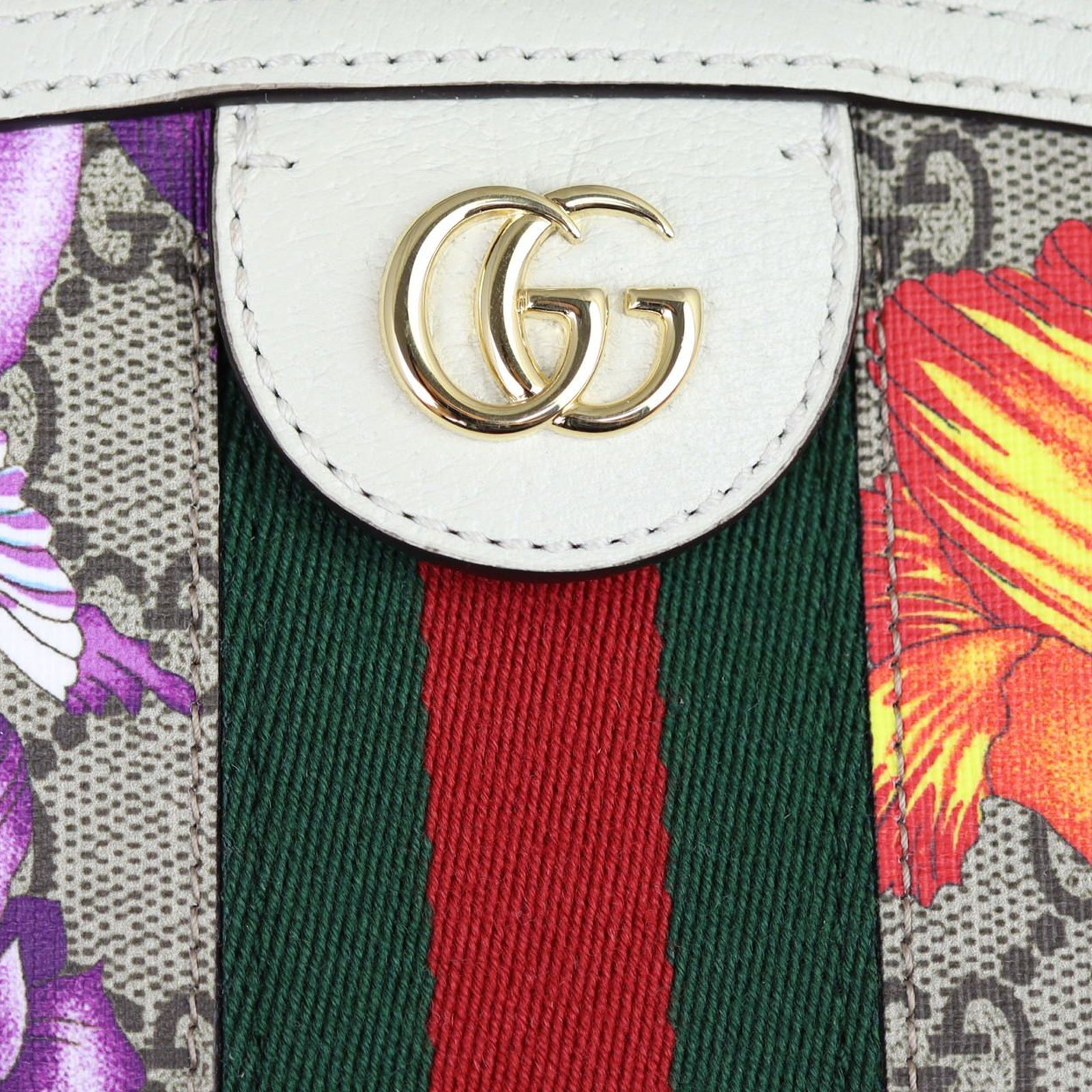 Gucci Flora GG Supreme Ophidia Small Shoulder Bag