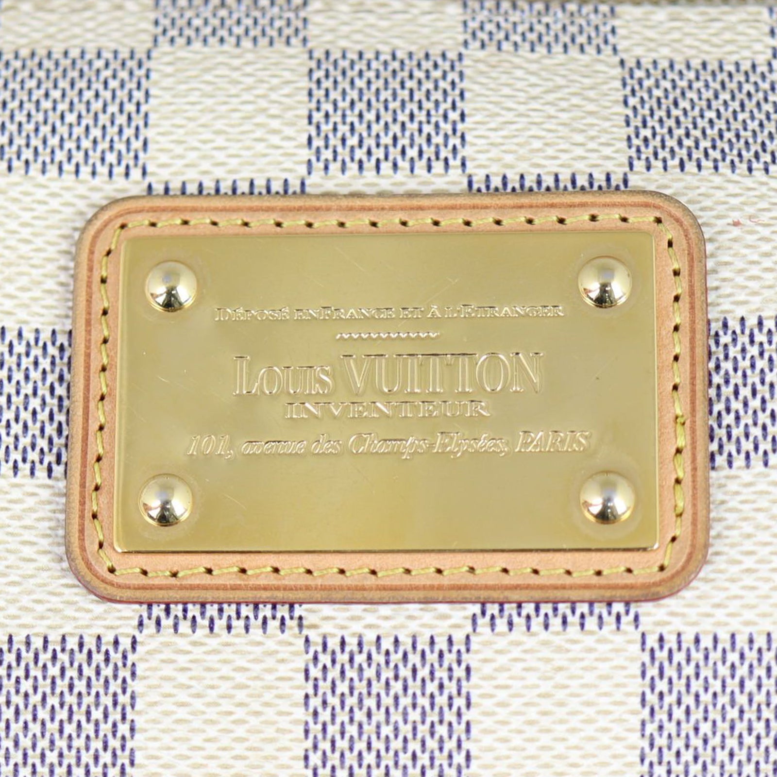 Louis Vuitton Eva Pochette Damier Azur