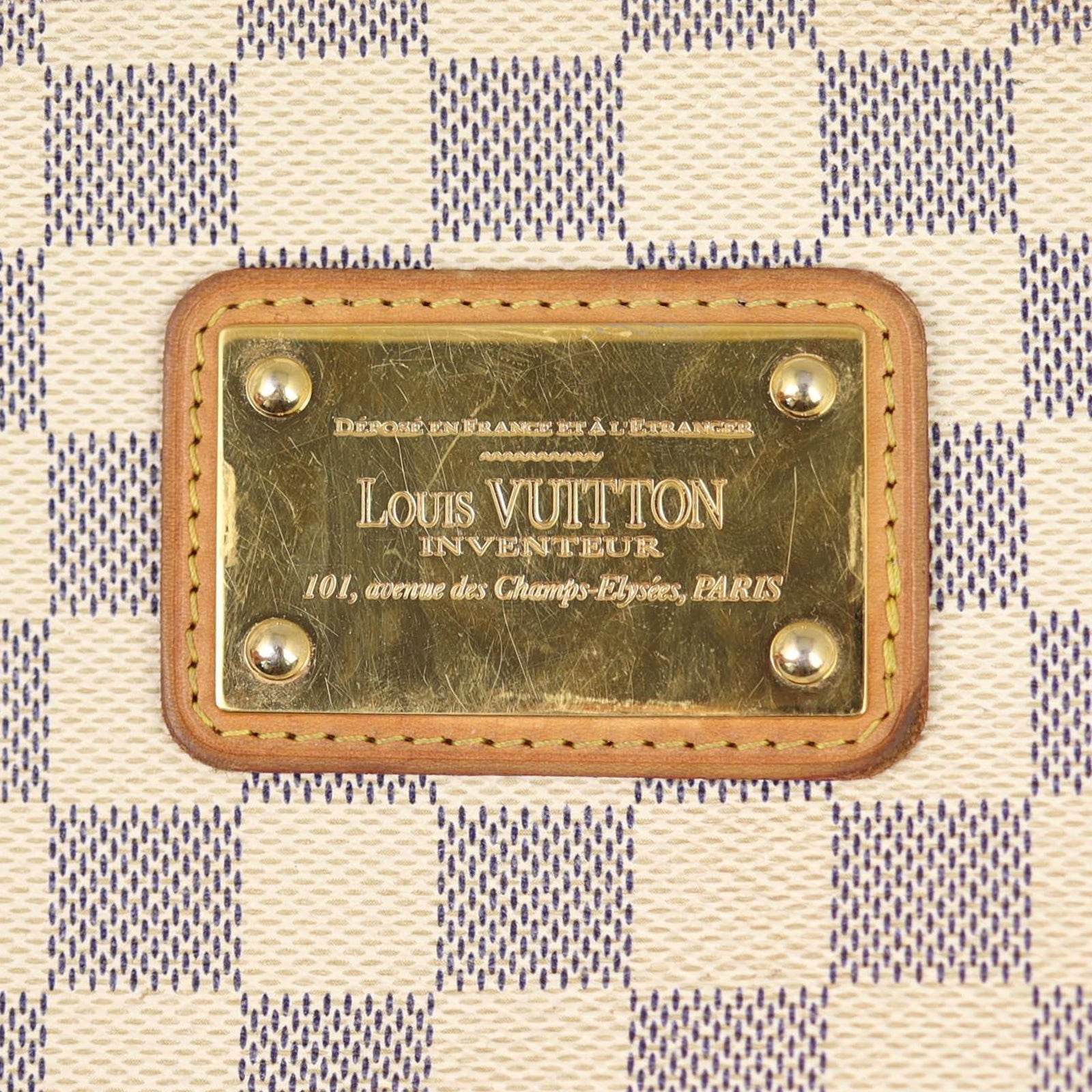 Louis Vuitton Eva Pochette Damier Azur