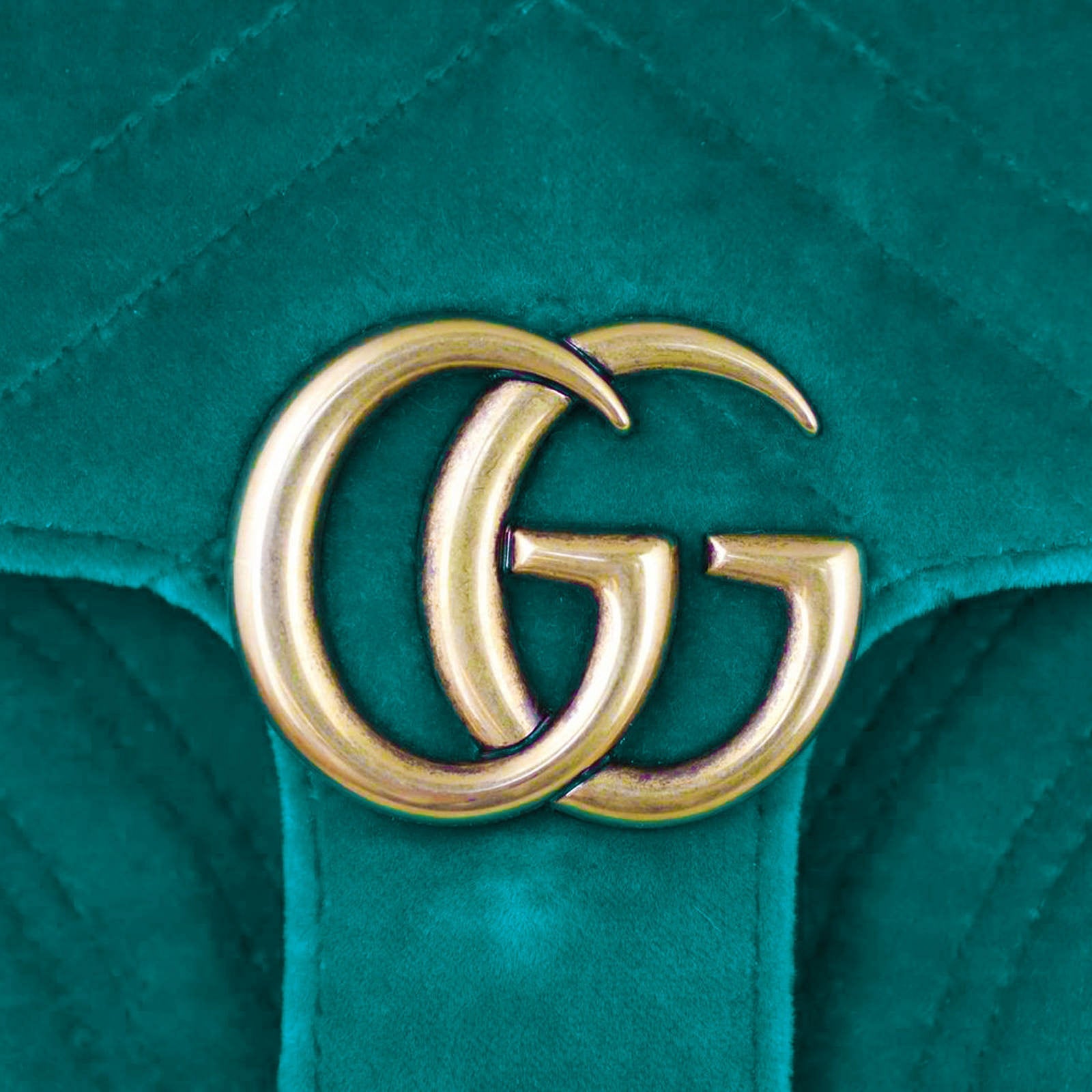 Gucci GG Marmont Velvet Mini Shoulder Bag