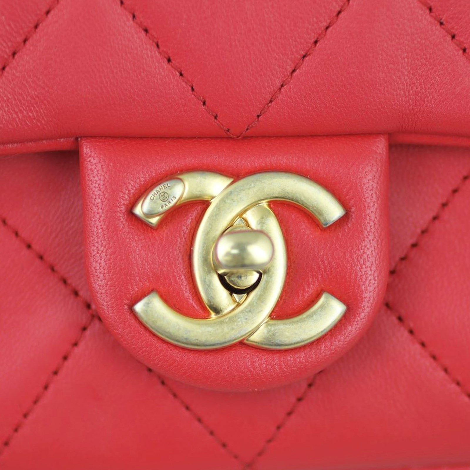 Chanel Circular Handle Small Flap Bag