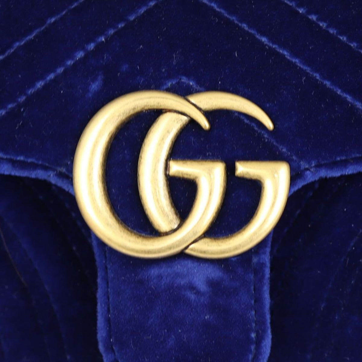 Gucci GG Marmont Velvet Mini Shoulder Bag
