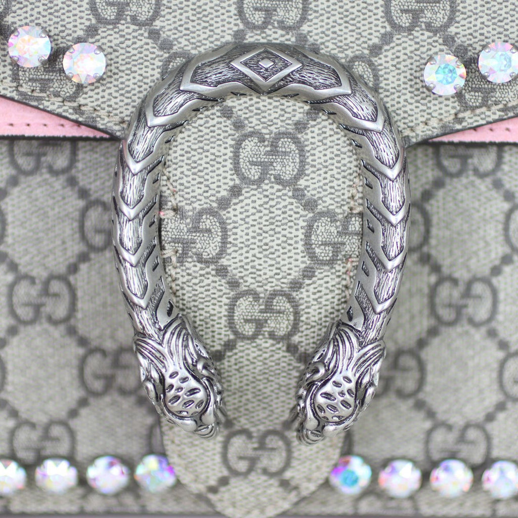 Gucci Dionysus Crystal Embellished Small Shoulder Bag