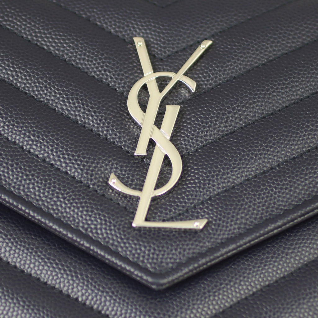 Saint Laurent Monogram Envelope Chain Wallet