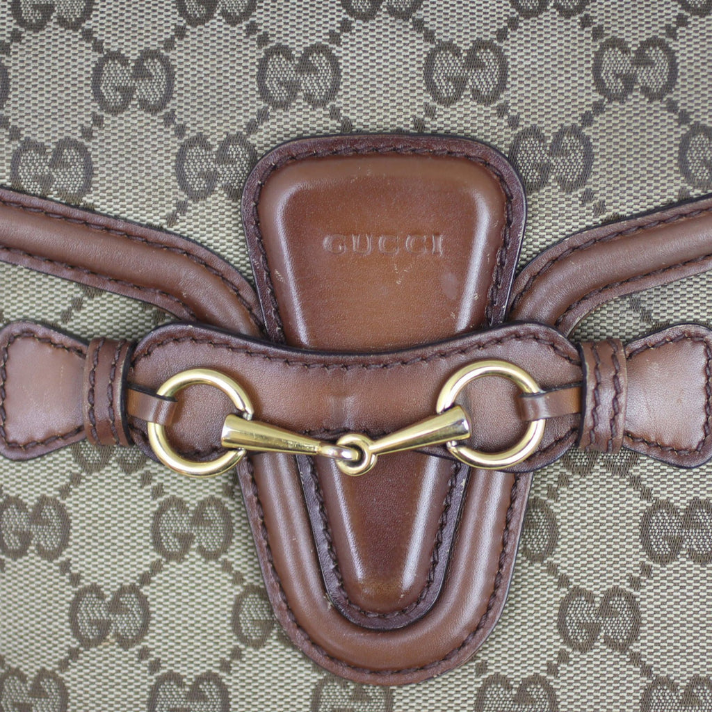 Gucci Original GG Lady Web Shoulder Bag