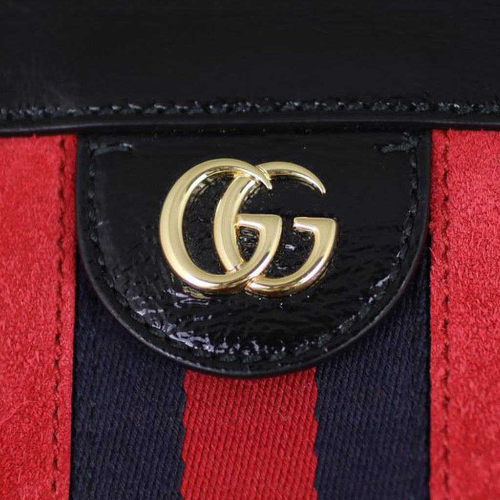 Gucci Ophidia Medium Suede Shoulder Bag