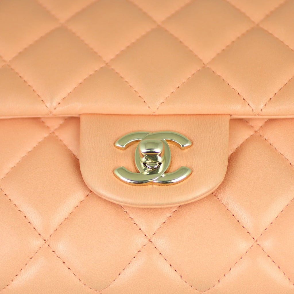 Chanel Single Flap Clutch with Chain