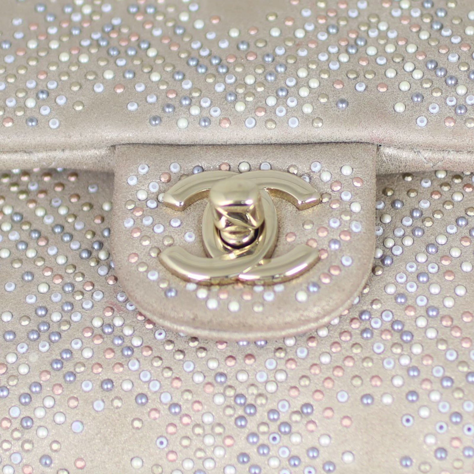 Chanel CC Beaded Mini Flap Bag