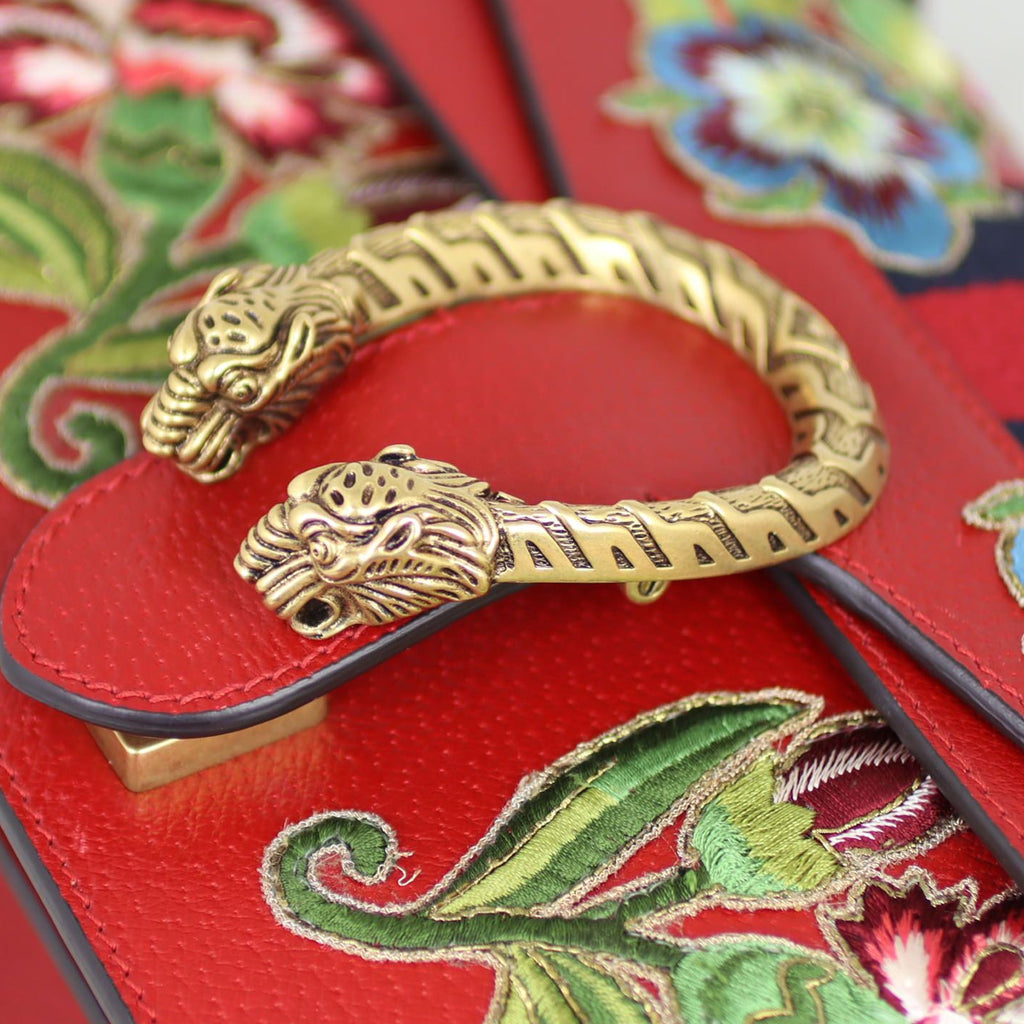 Gucci Dionysus Embroidered Shoulder Bag Small