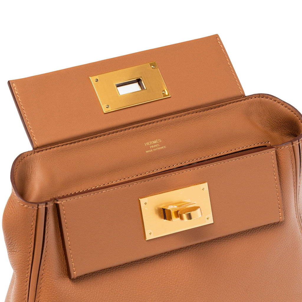 Hermès 24/24 21 Gold Evercolor Swift Gold Hardware