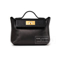 Hermès 24/24 21 Touch Black Lizard Volupto Gold Hardware