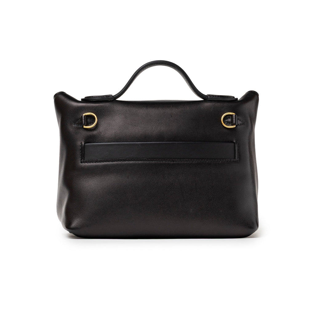 Hermès 24/24 21 Touch Black Lizard Volupto Gold Hardware