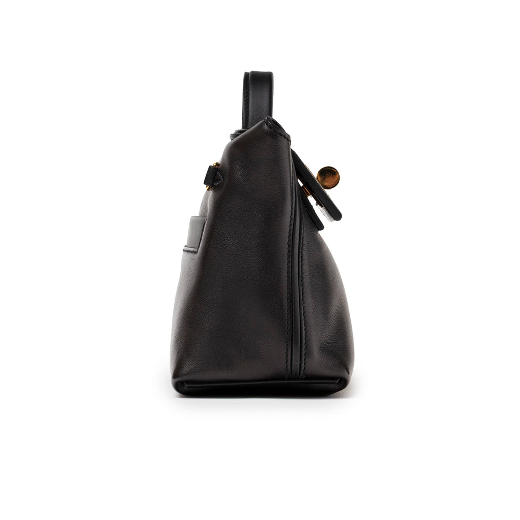 Hermès 24/24 21 Touch Black Lizard Volupto Gold Hardware