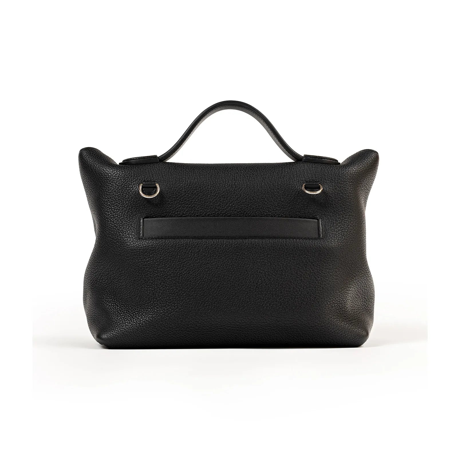 Hermès 24/24 29 Bag Black Taurillon Maurice/Swift Palladium Hardware