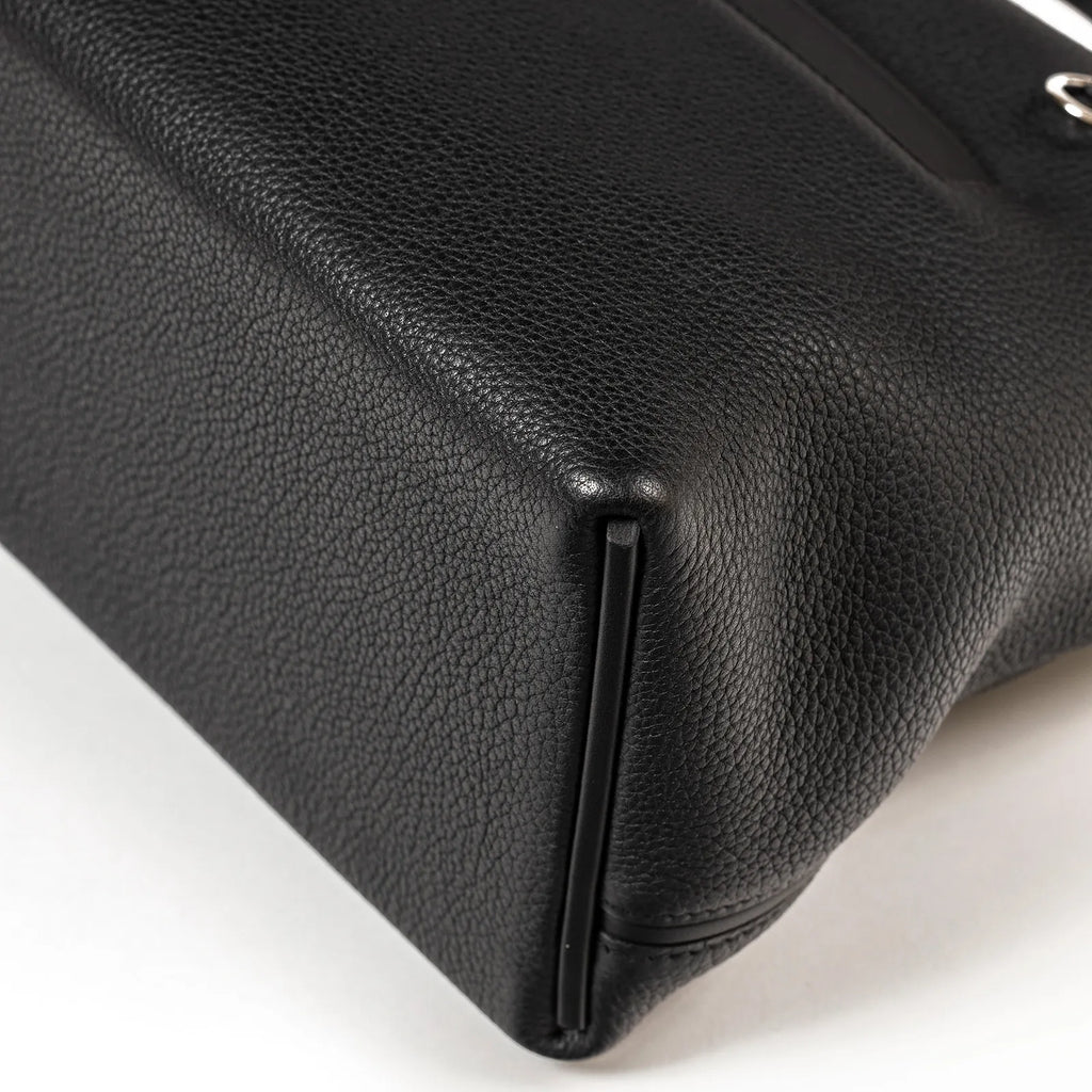Hermès 24/24 29 Bag Black Taurillon Maurice/Swift Palladium Hardware