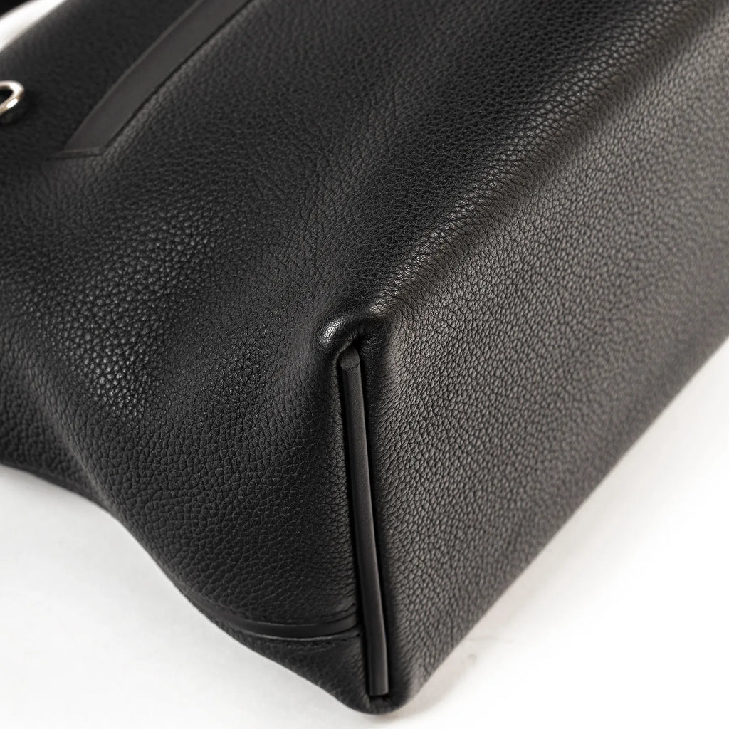 Hermès 24/24 29 Bag Black Taurillon Maurice/Swift Palladium Hardware