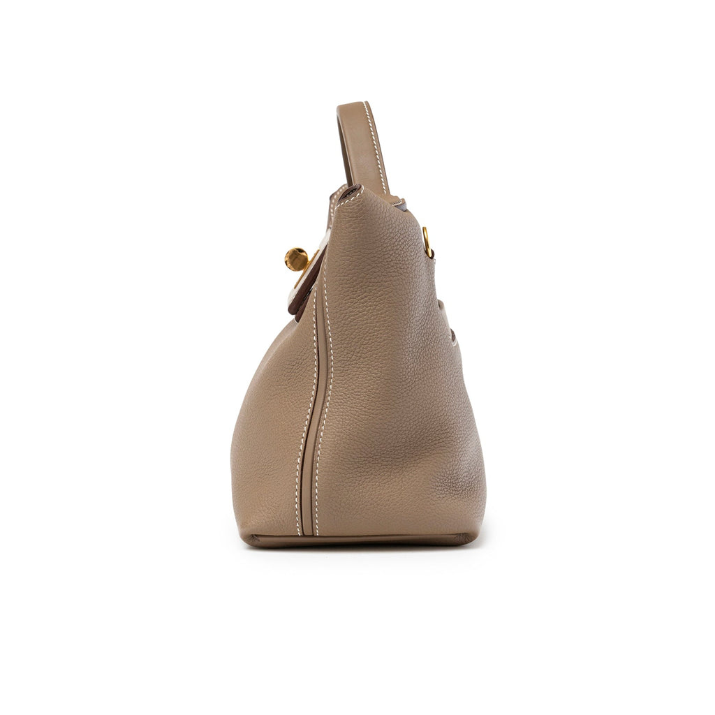 Hermès 24/24 29 Etoupe Togo and Swift Gold Hardware