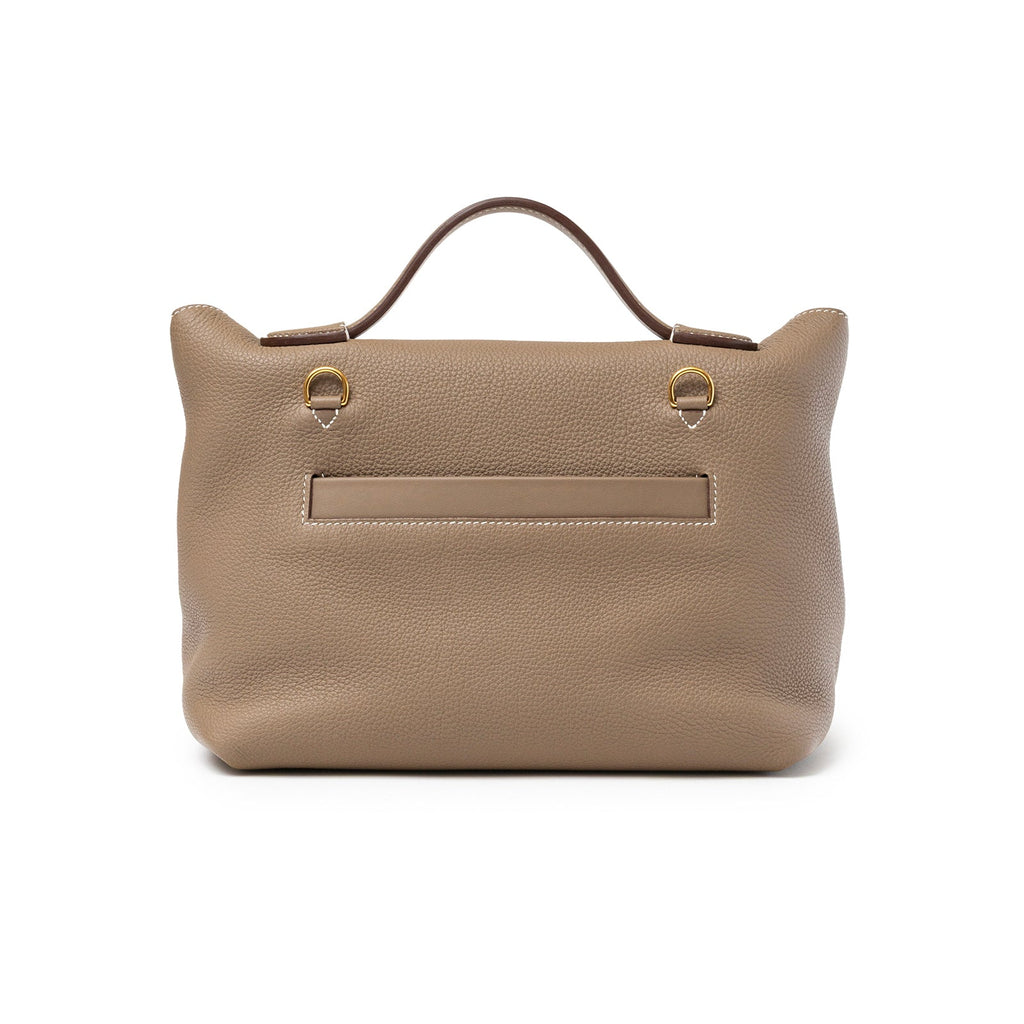 Hermès 24/24 29 Etoupe Togo and Swift Gold Hardware