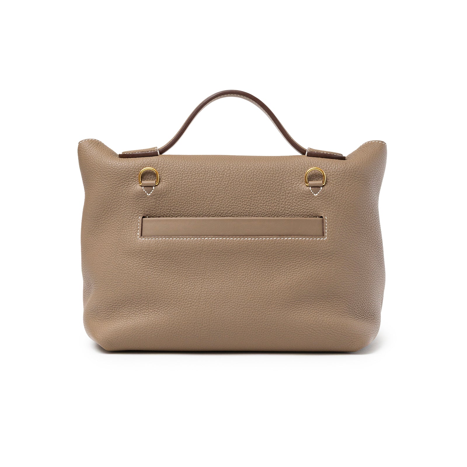Hermès 24/24 29 Etoupe Togo and Swift Gold Hardware