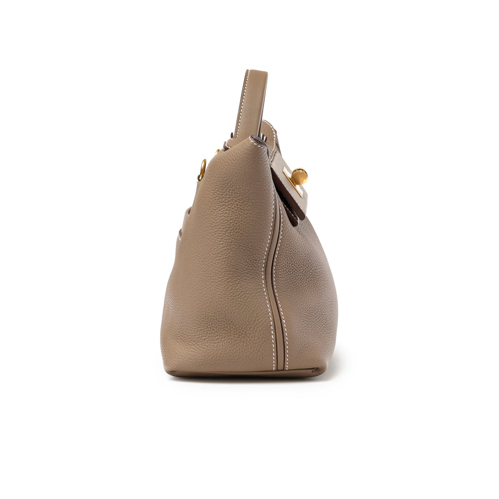 Hermès 24/24 29 Etoupe Togo and Swift Gold Hardware