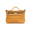 Hermès 24/24 29 Touch Caramel/Sesam/Orig/Sesame/Nata Togo/Swift/Matte Alligator Gold Hardware