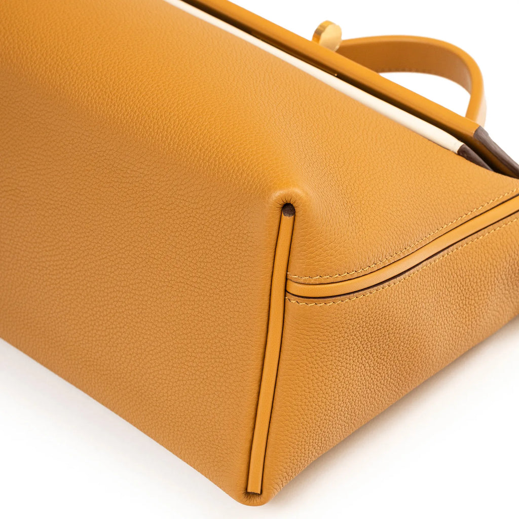 Hermès 24/24 29 Touch Caramel/Sesam/Orig/Sesame/Nata Togo/Swift/Matte Alligator Gold Hardware