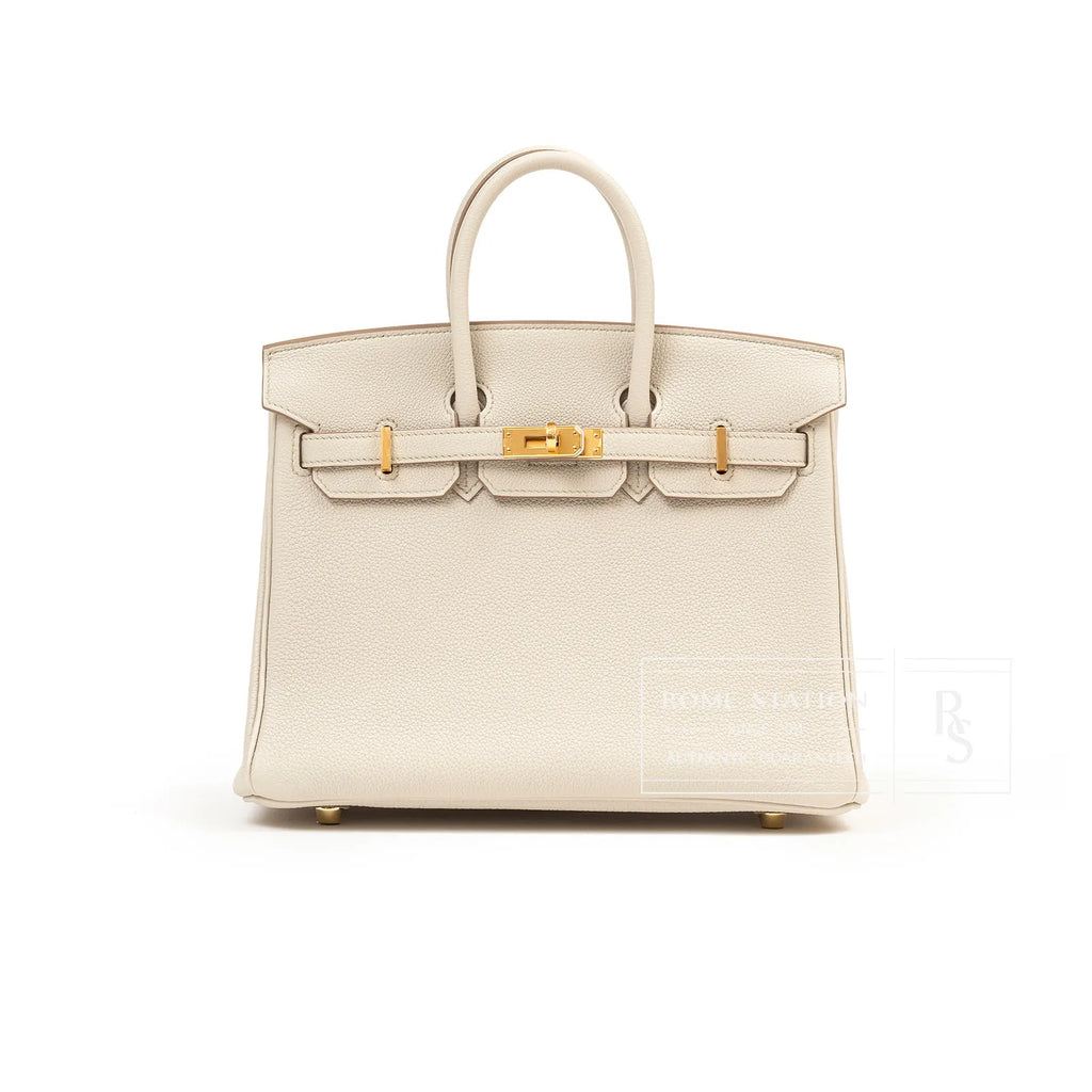 Hermès Birkin 25 Beton Togo Gold Hardware