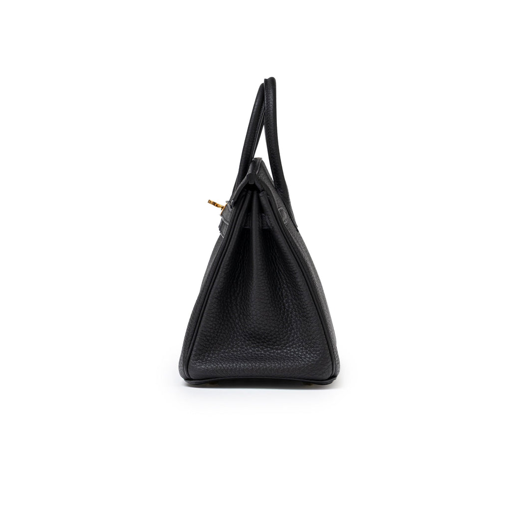 Hermès Birkin 25 Black Togo Gold Hardware