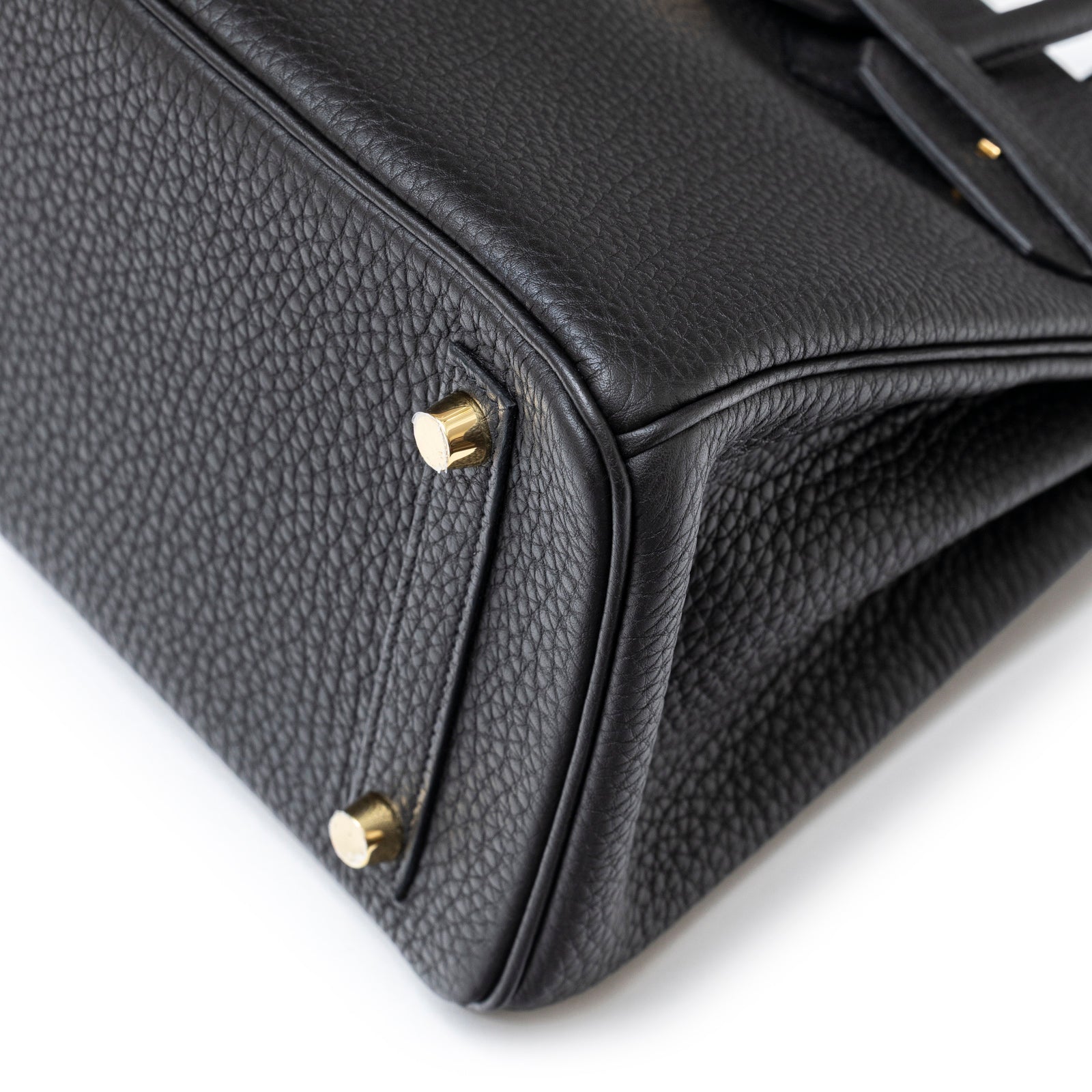 Hermès Birkin 25 Black Togo Gold Hardware