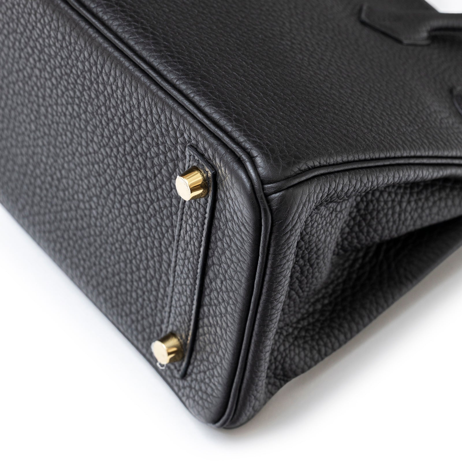 Hermès Birkin 25 Black Togo Gold Hardware